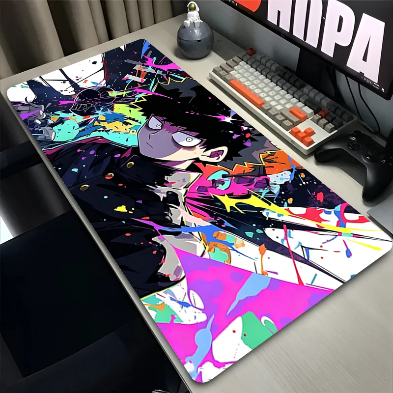Mouse Pads Computer Accessories Colorful Anime Mousepad Designed specifically Mob Psycho 100 Gaming Keyboard Mat Speed Mouse Mat
