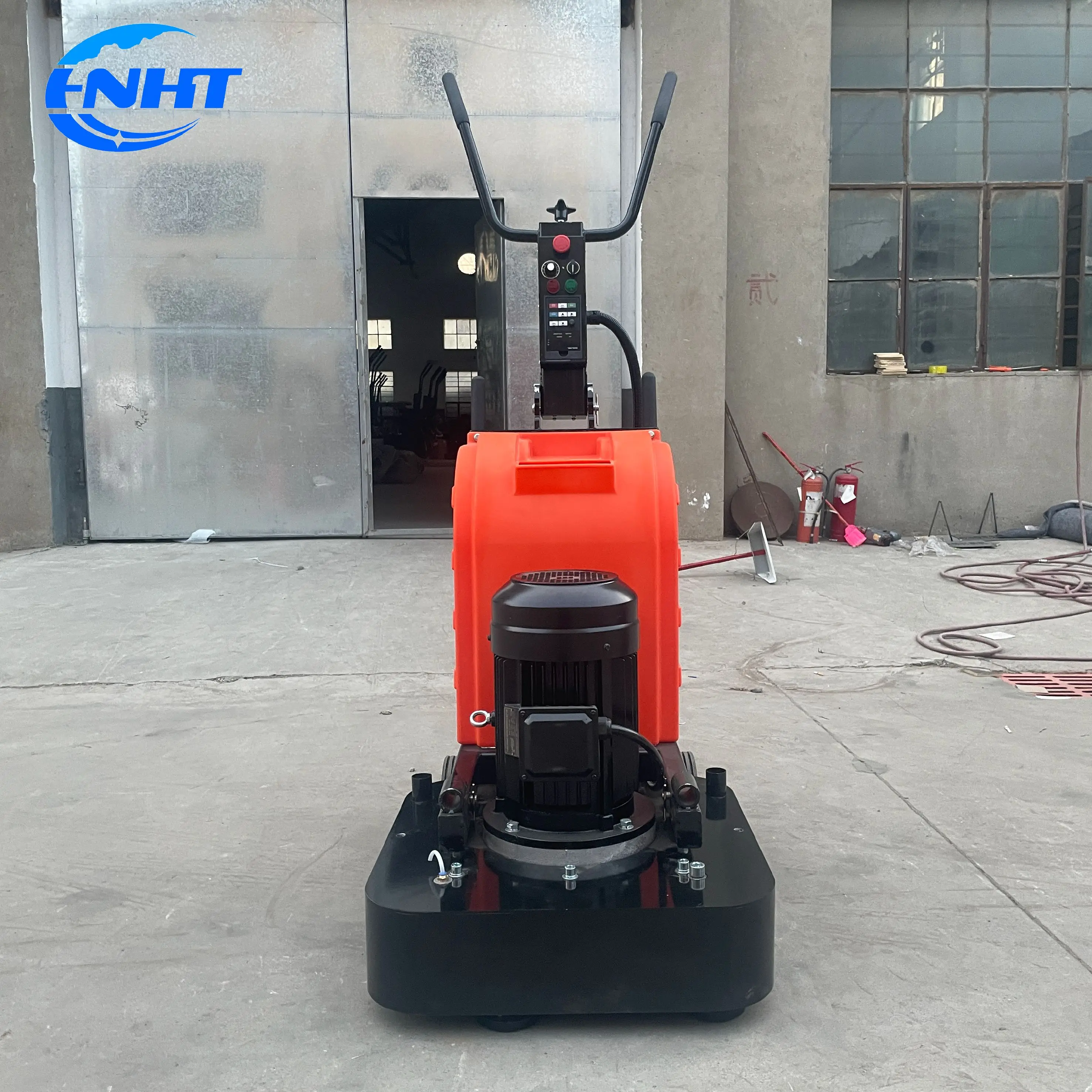 Heavy Duty Hammer Grinder Crusher For Concrete Granite Rock Soil Ore Applications Engine Gearbox 7.5kW Motor
