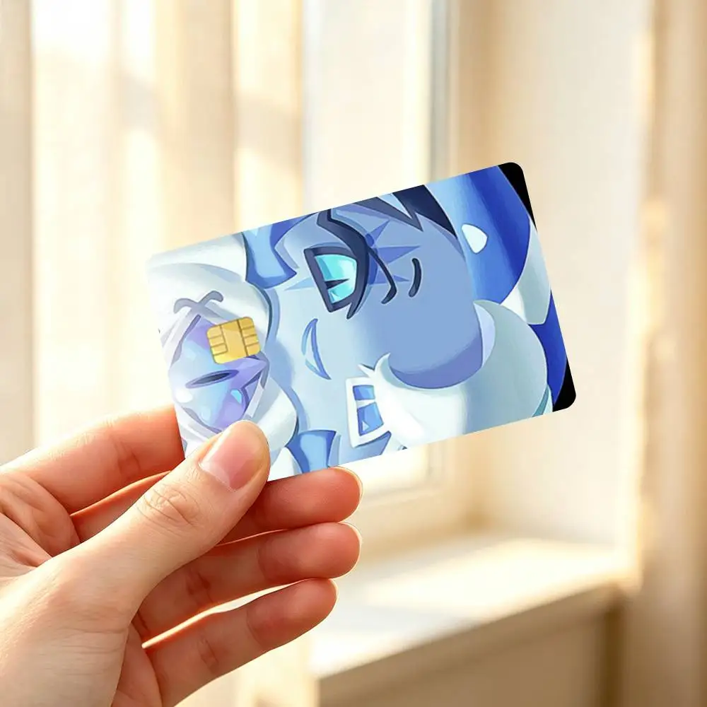 S-Shadow Milk C-Cookie Credit Card HD Stickers Premium matte film effectively prevents fingerprints and daily abrasion.