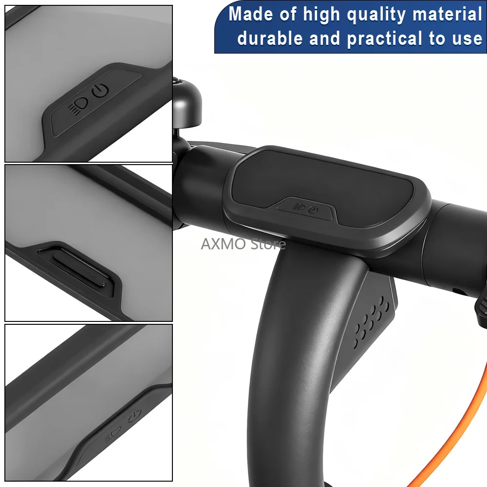 

E-Scooter Display Screen Silicone Case for Ninebot E2/E2 Pro/E2 Plus Anti-Scratch Shockproof Anti-Dust Protective Cover Parts