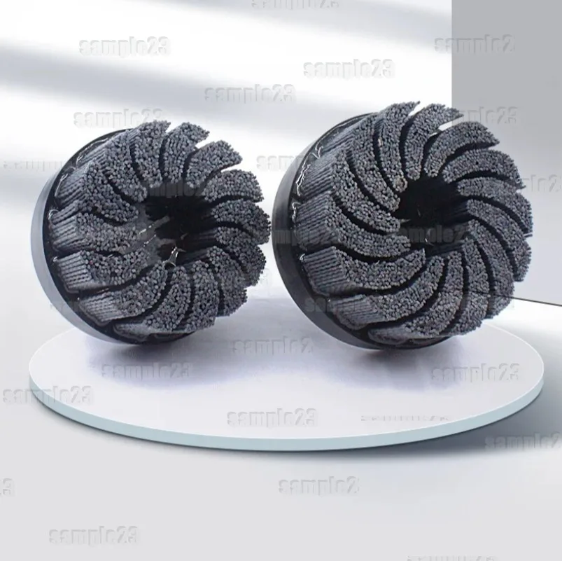 60/120/180/240/320Grit Industrial Abrasive Disc Brush Disc Silicon Carbide Ceramic Metal Deburring Polishing CNC Milling Machine