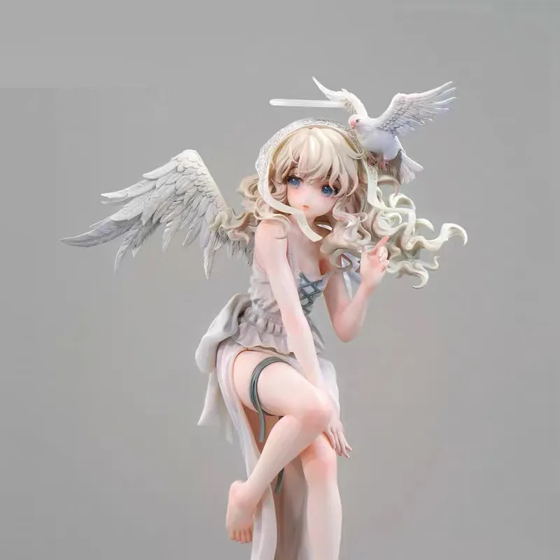 

В наличии: Коллекционная фигурка Ангелочка Ариэль 25 см из смолы, украшение для компьютерного корпуса, аниме-мерч, подарок для взрослых коллекционеров