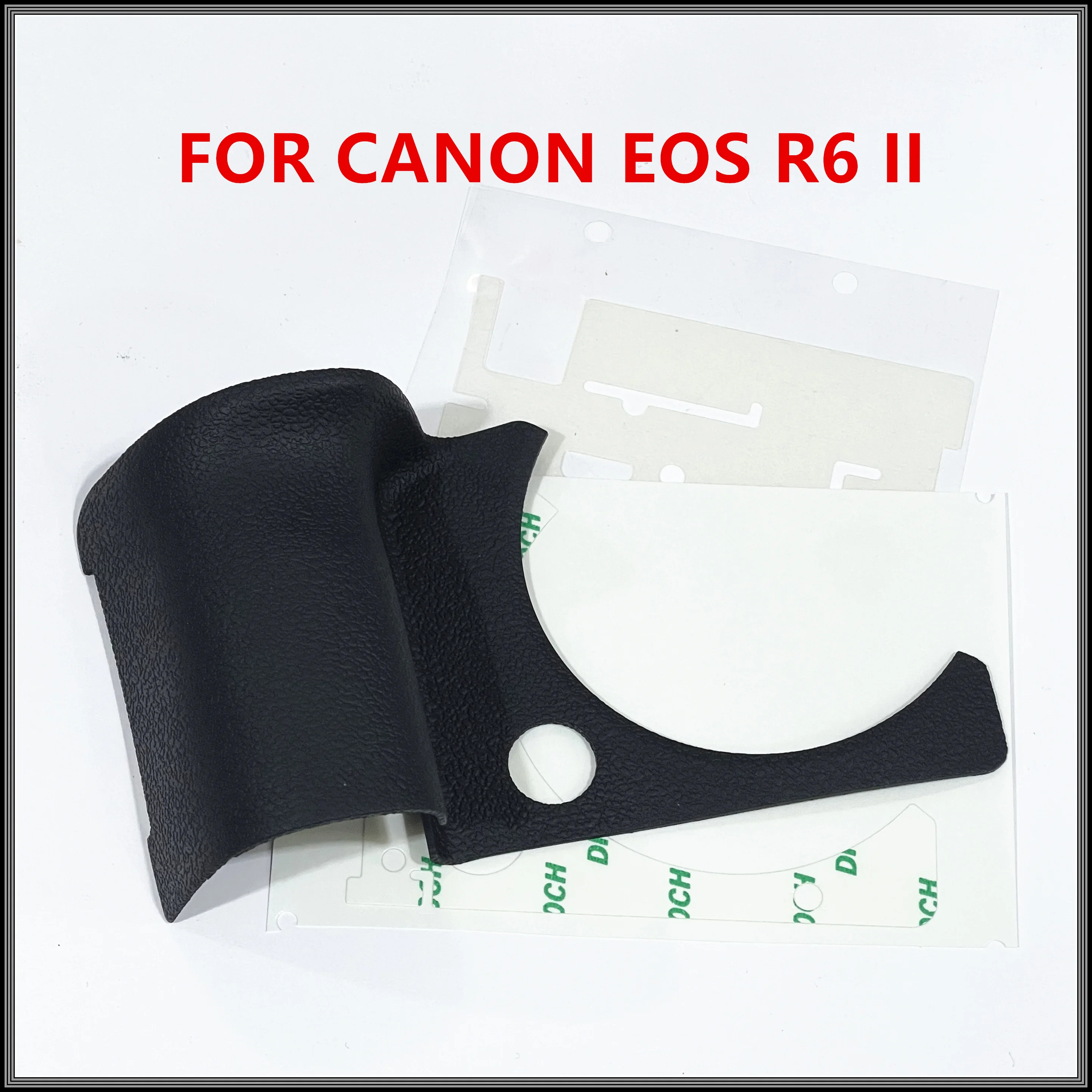 Body grip rubber Front Rubber (Thumb USB Side cover) repair parts For Canon EOS R6 II  Rubber SLR