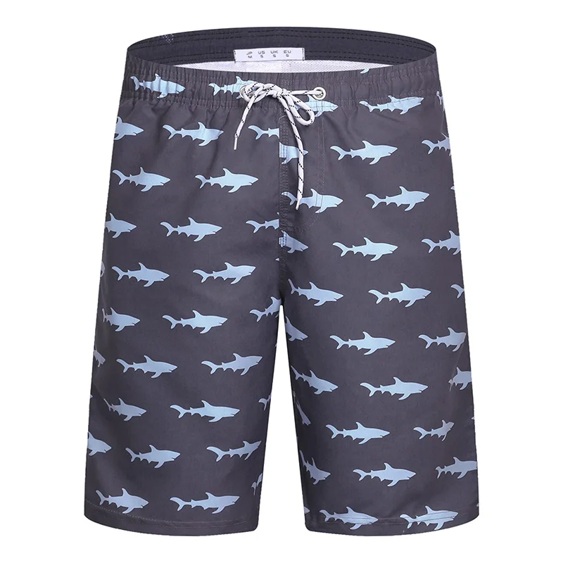 Pantalones cortos con estampado 3D de Pop Shark, bañador Hawaiano de estilo Hip Hop, y2k, para verano