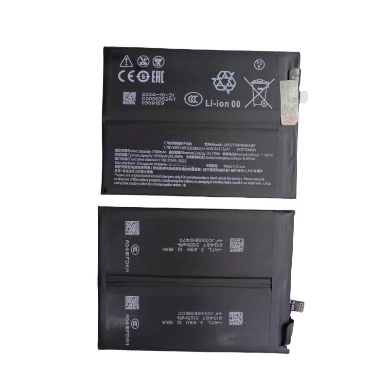 6500mAh Li3932T89P8H613487 Mobile Phone Batteries For Nubia Red Magic 9Pro NX769j Rechargeable Lithium-Ion Battery +Free Tools