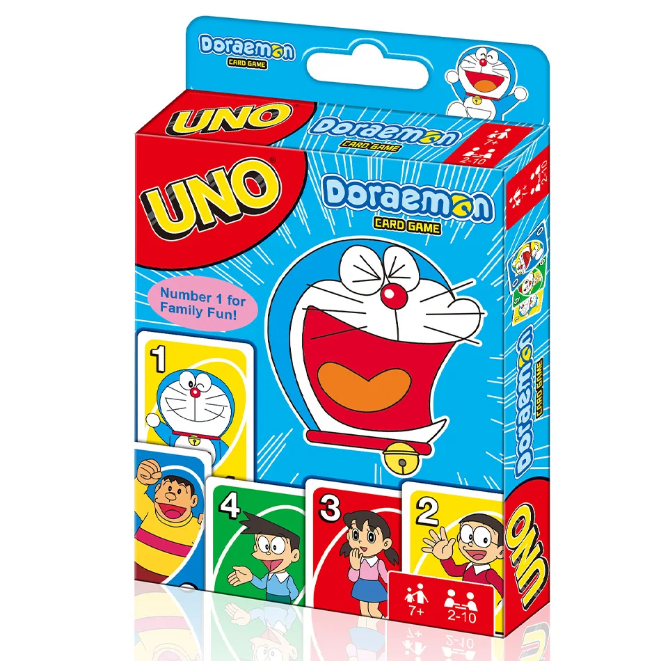 Mattel Games UNO TOM AND JERRY Card Game for Family Night Featuring Tv Show Themed Graphics and a Special Rule for 2-10 Players