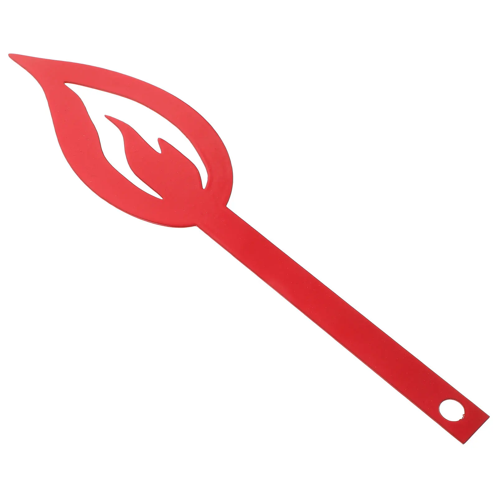 

Flame Iron Silhouette Mailbox Decor Adorable Eye-Catching Garden Flag Simple Install Durable Weatherproof Shape Ornament