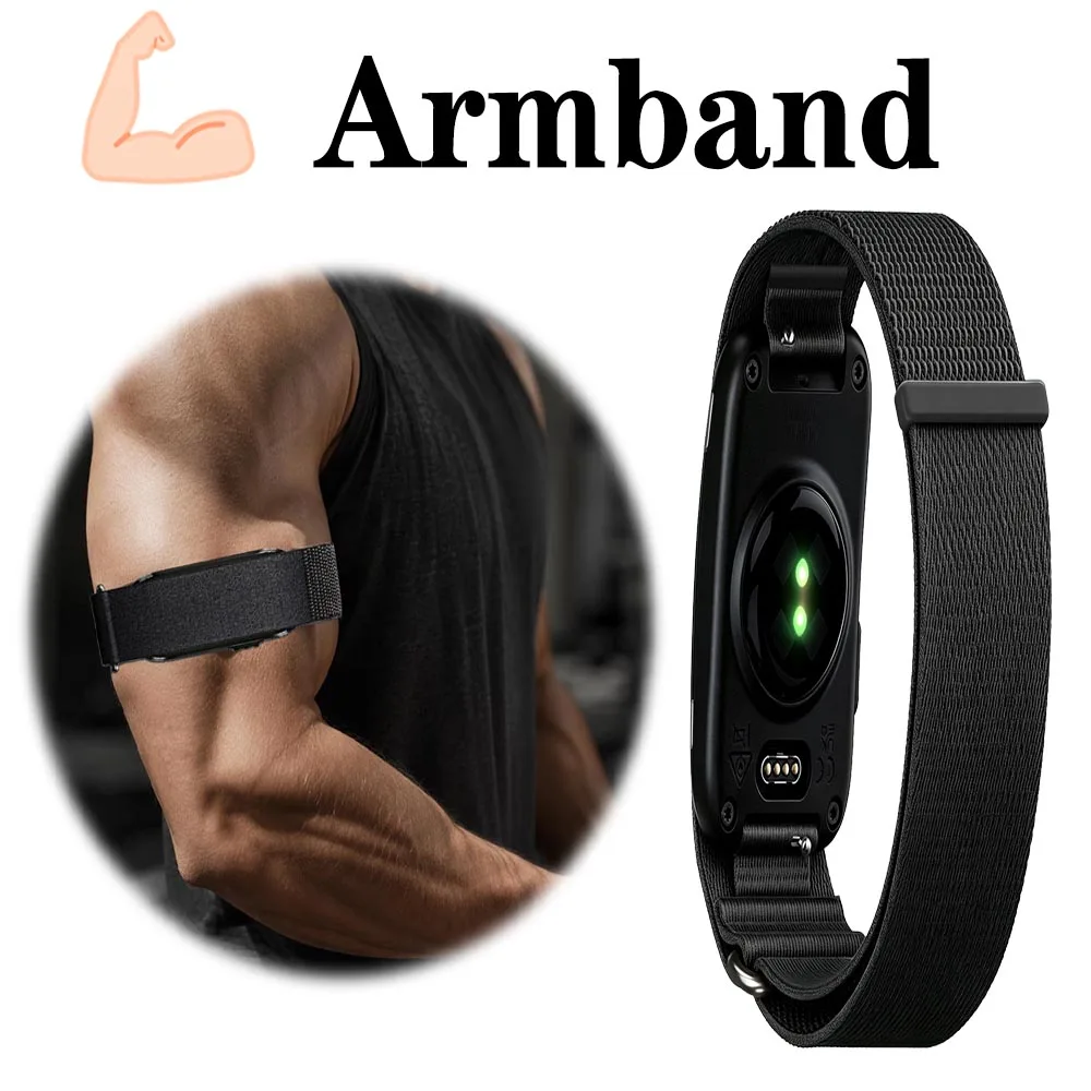 Premium nylon bicepsarm-/polsband voor Garmin CIRQA Smart Band Strap Fitness Tracker-band voor Garmin CIRQA Smart Band-accessoire