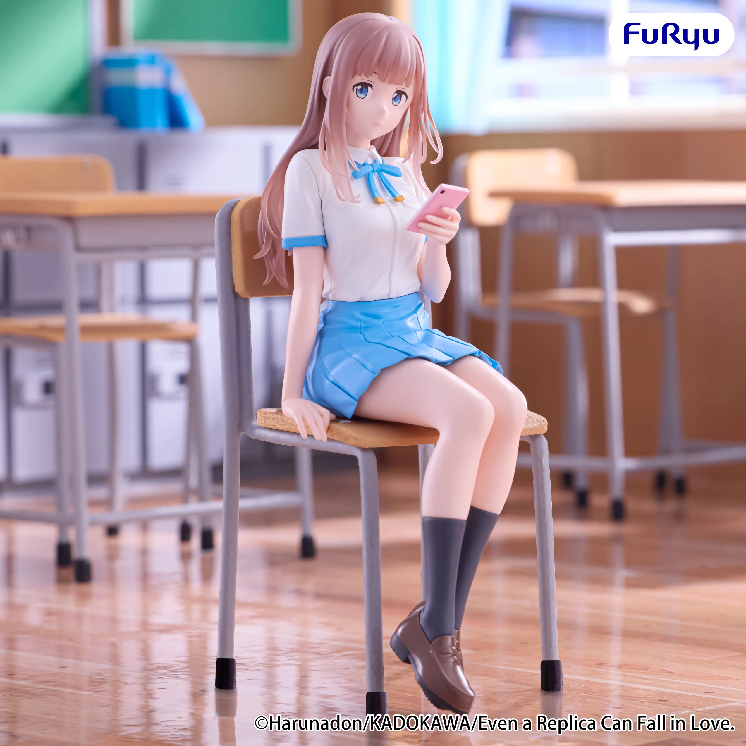 Figura de acción de PVC original de BANDAI Gakuen Idolmaster Anime ESPRESTO, diseño Swallow, Tsubame Amaya, modelo Banpresto, juguete coleccionable.