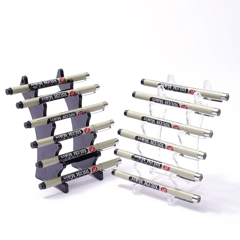 Stift halter Make-up Pinsel Lidschatten Bleistift Stift Display Ständer 6 Zimmer Rack Veranstalter Halter Büro zubehör