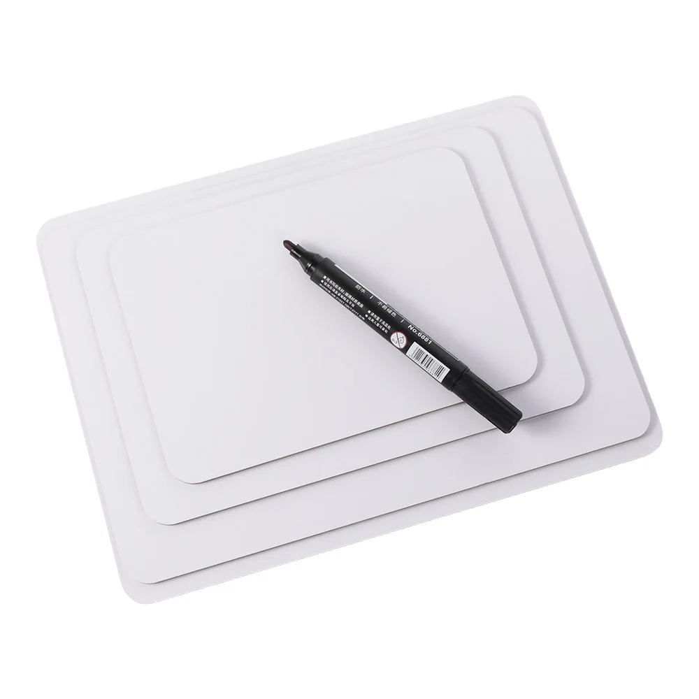 Pizarra Blanca Mini de Doble Cara para Dibujar Grafitis y Dibujos, Pizarra de Madera Mini para Niños, Borrable, para Pintar y Escribir
