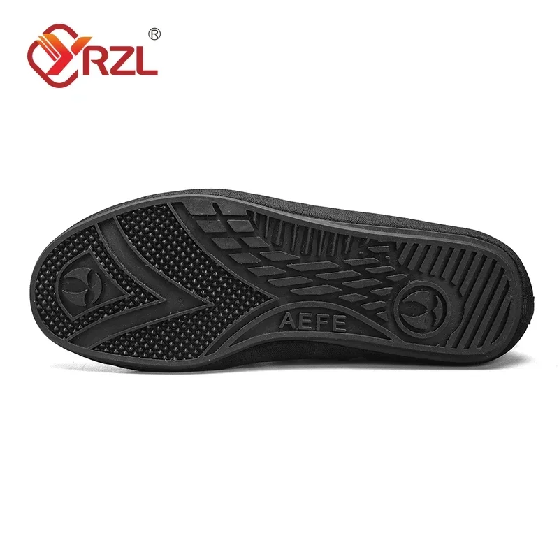 YRZL-Mocassins en Maille pour Homme, Chaussures de Marche Plates, Respirantes, Antidérapantes, Décontractées, d'Été, de Haute Qualité