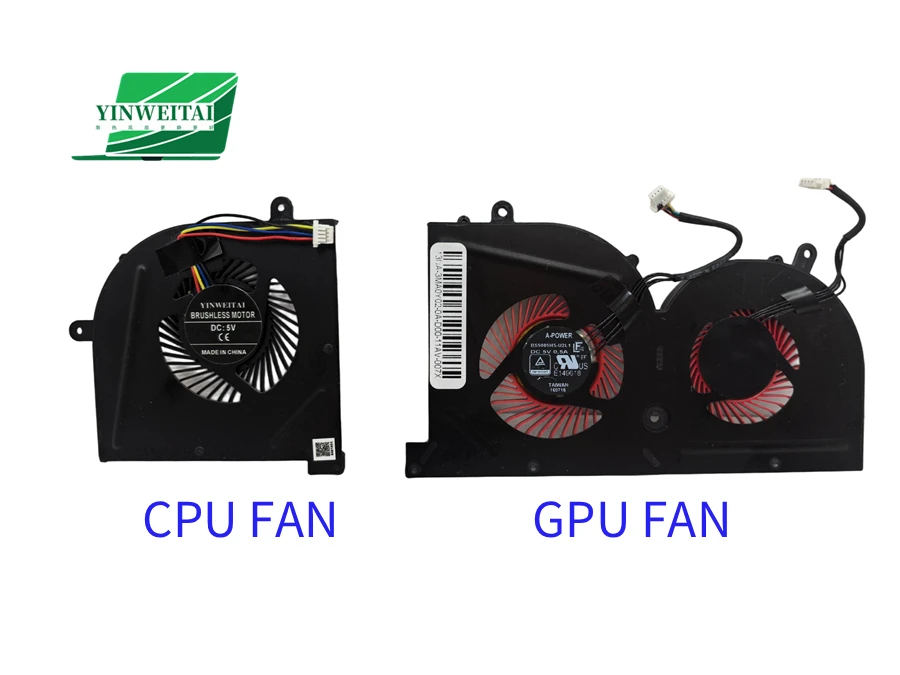 

Вентилятор охлаждения GPU BS5005HS-U2F1 BS5005HS-U2L1 для MSI GS63VR GS63 GS73 GS73VR GS62 MS-16K2 MS-16K3 MS-16K4 MS-16K5 MS-17B1 MS-17B2