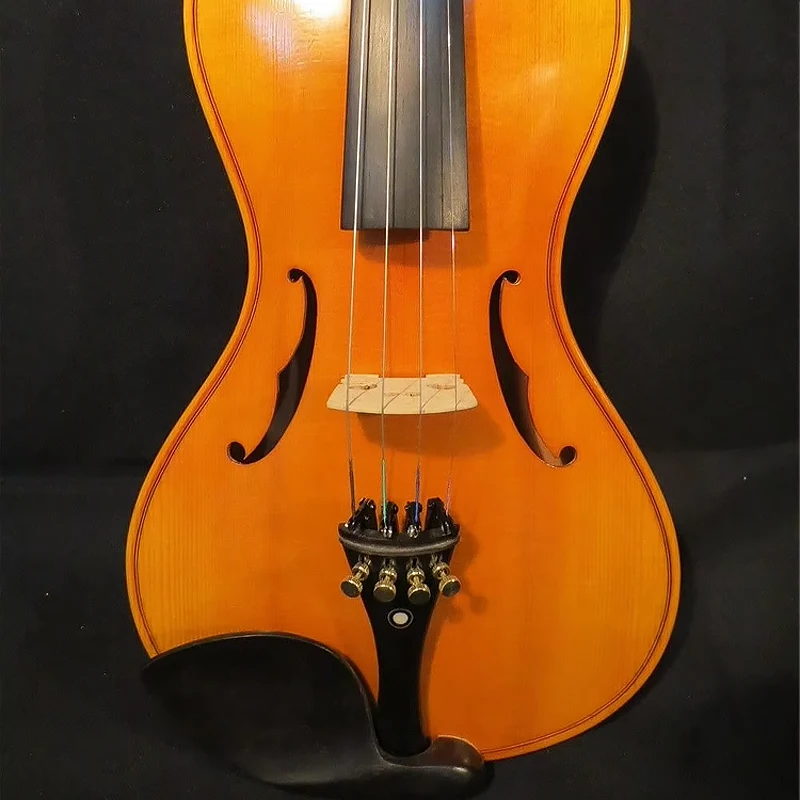 

Baroque style SONG Maestro inlay maple leaf violin 4/4,powerful sound #9628
