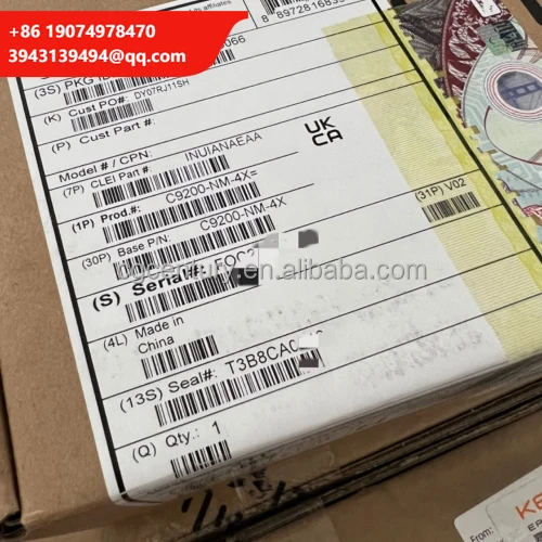 New Original C9200-NM-4X 9200 4 X 10G Network Module