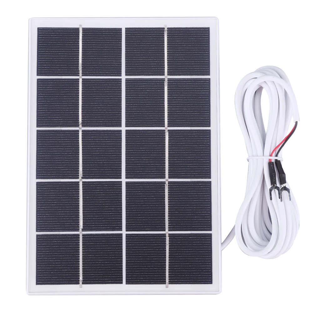 لوحة طاقة شمسية 20 وات لجرس الباب الدائري مجموعة اللوحة الشمسية لجرس باب يتضمن شاشة عرض فيديو 4 3 3 Plus 2 360 ° شاحن شمسي مثبت على الحائط قابل للتعديل #6