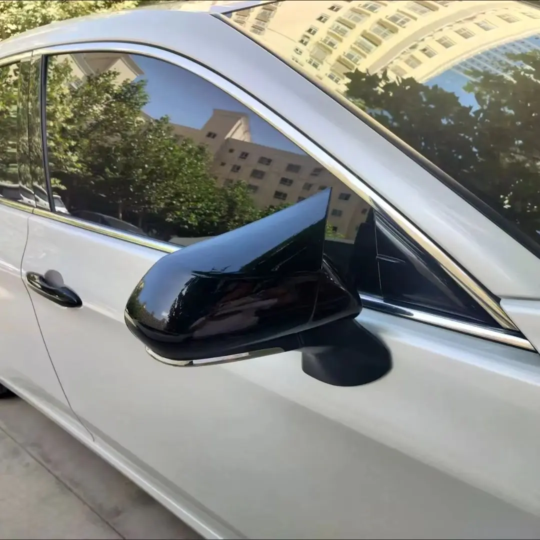 

For Toyota Prius 2017 2018 2019 2020 2021 2022 Auto Side Door Rearview Mirror Cap Cover Decoration Trims Car Styling Accessories