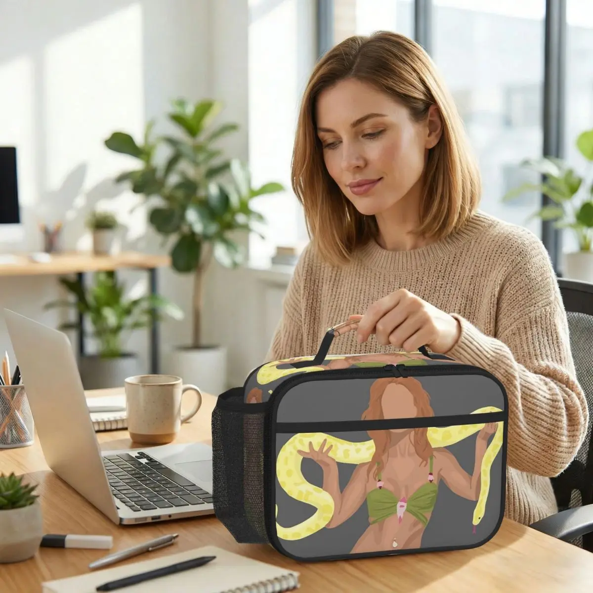 Britney Spears Bolsa térmica para el almuerzo para niños, lonchera térmica para la escuela, caja térmica para alimentos, contenedor portátil para loncheras