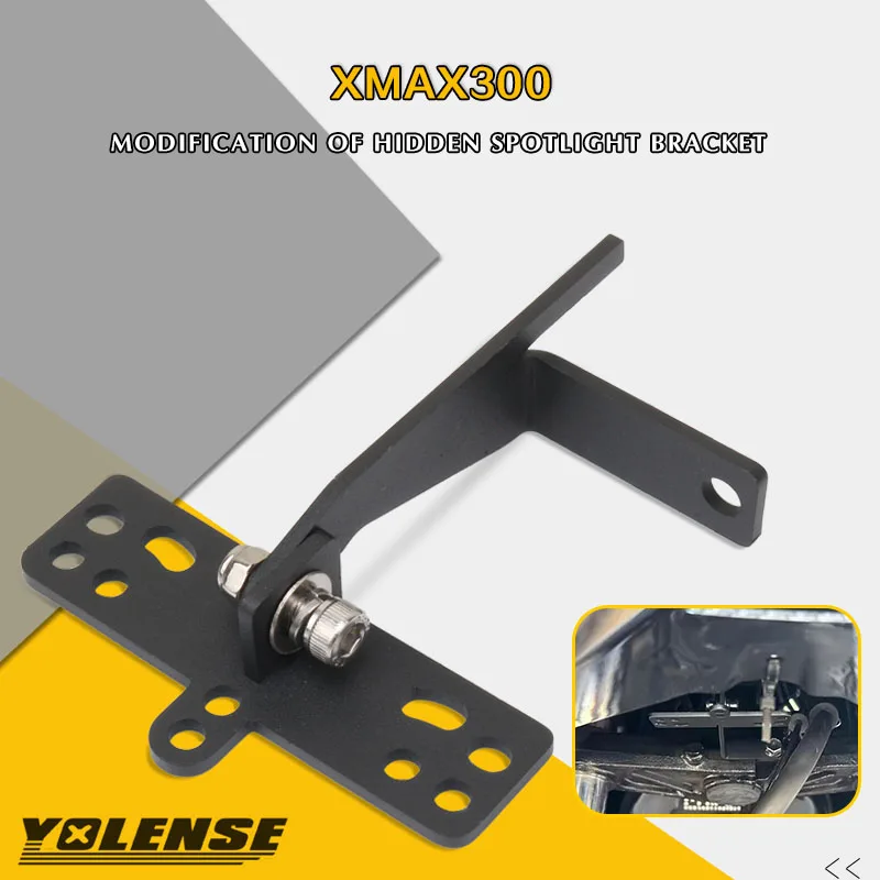Motorrad LED-Fahr lichter Zusatz leuchte Montage Front halterung für Yamaha xmax300 xmax 2017 X-MAX300 2008-2015 2023