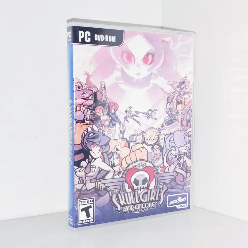 

Skullgirls 2nd Encore offline version PC stand-alone boxed game CD