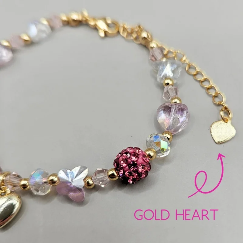 Lovers Album Friendship Bracelet : 14K Golden-Plated and Adjustable for Eras Tour Merch