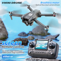 The K9MAX drone has been upgraded tolarge-screen remote control6K HD aerial photography WIFI brushless optical flow RC aircraft