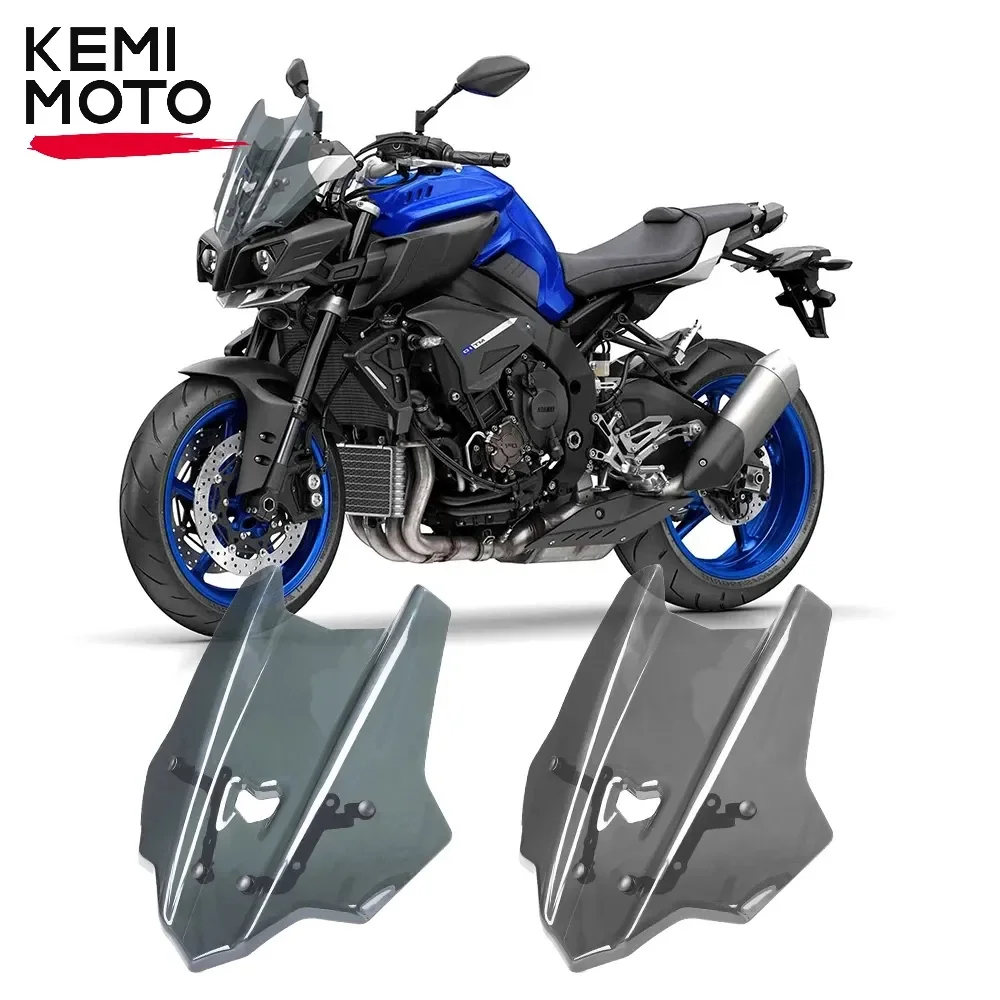 Windshield MT10 2016-2021 Motorcycle Windscreen Wind Deflector For Yamaha MT 10 MT-10 FZ10 FZ-10 2017 2018 2019 2020 Accessories