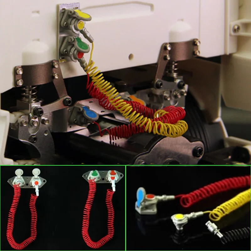 

1:14 масштаб моделирования, соединительный провод топливного бака, украшение для радиоуправляемого грузовика Tamiya SCANIA 770S R620 VOLVO BENZ Arocs MAN TGX Car