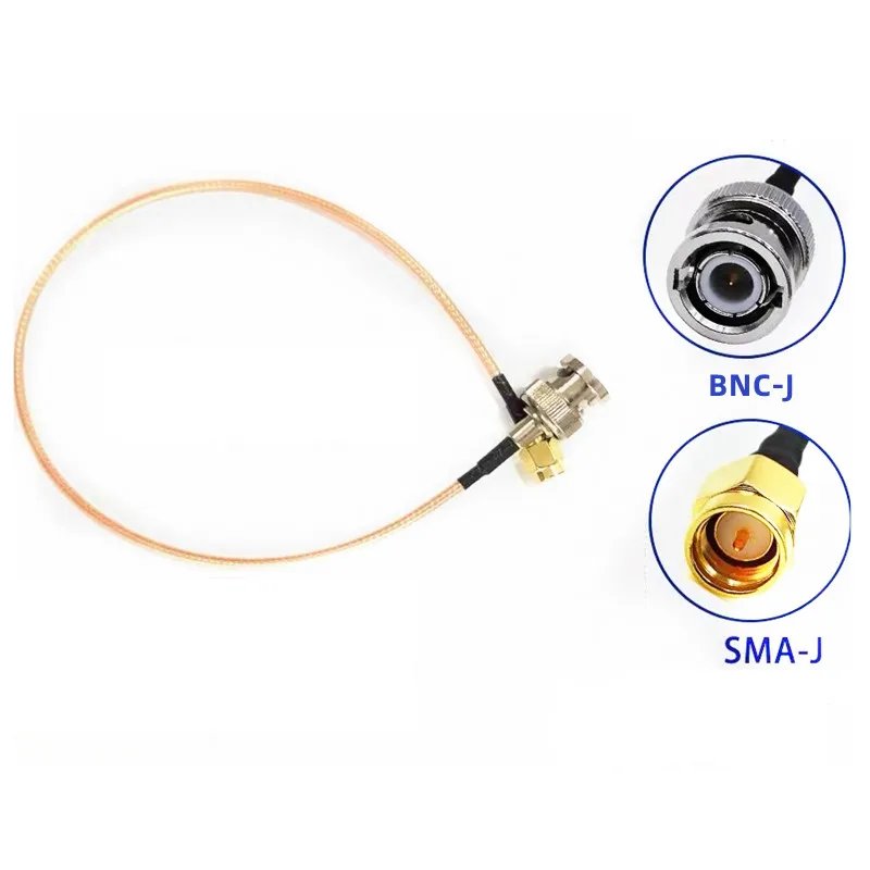 RG316 SMA-J to BNC-J Coaxial Cable BNC  Male to SMA Male crimp RG316 Pigtail Wireless Routing Tester Module Transfer Wiring Wire