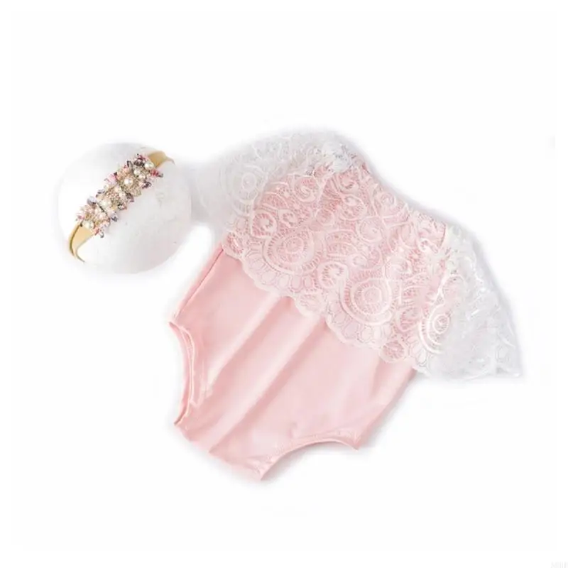 K8GF مجموعة واحدة من بدلة رومبير للأطفال الرضع مع غطاء رأس مطابق #2