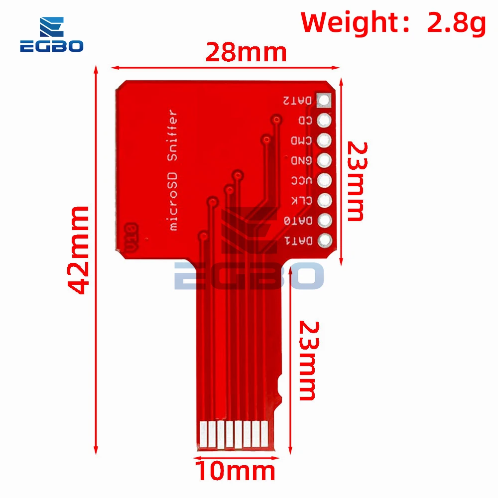 1 ~ 10 قطعة مايكرو SD Sniffe TF بطاقة spi لوح مهايئ وحدة لاردوينو EGBO #2