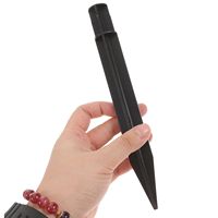 8 Pcs Soar Ground Cone Solar Power Lights for Outdoors Replacement Stake Black Garden Lamp