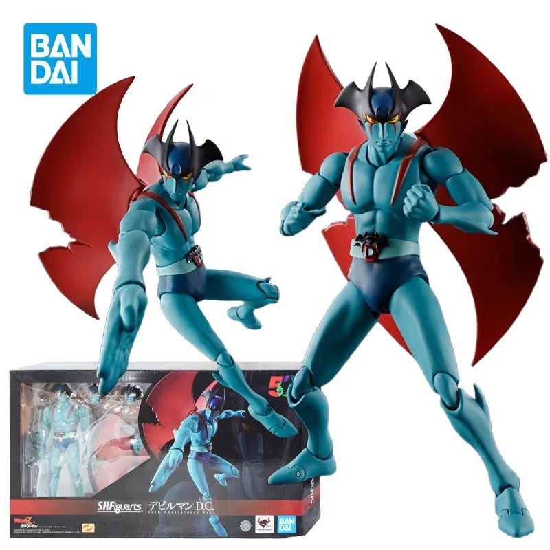 

BANDAI SHF Devilman DC 50th Anniversary Ver. Action Figures Devilman Anime Plastic Model Toys Collection Toy for Boys Collection