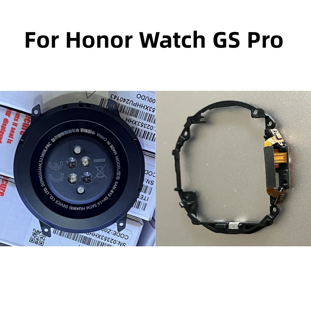 For Honor Watch GS Pro Power FFC/Rear Cover Assembly with Battery Heart Rate Vibration Speaker Watch Repair Accessory Parts