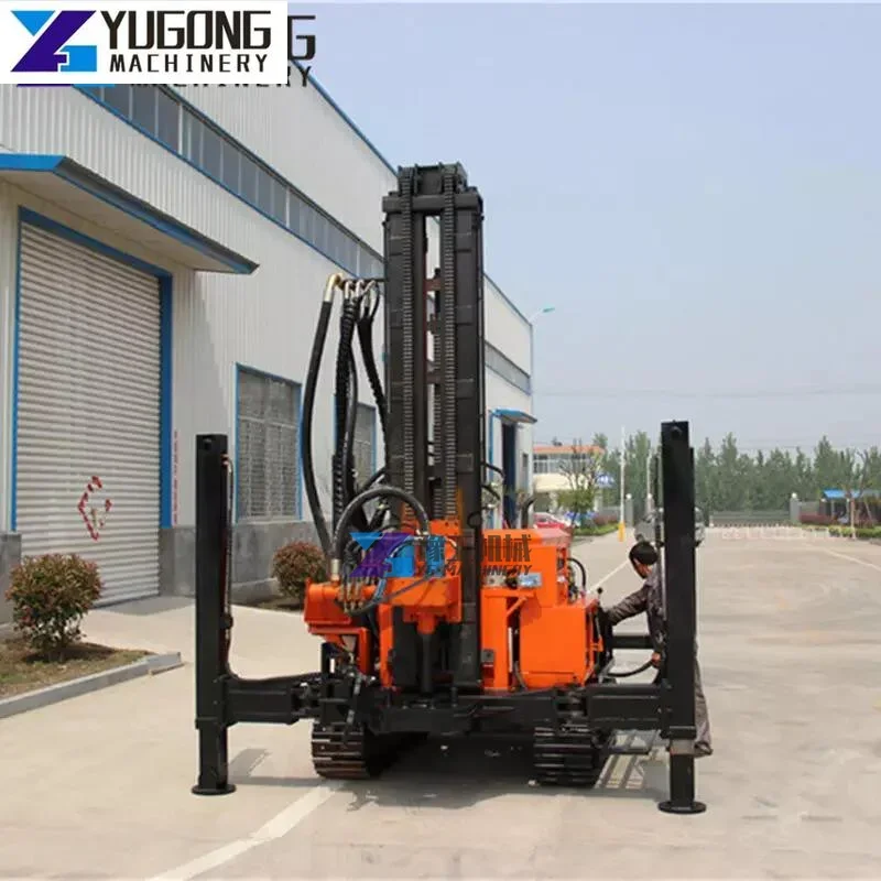 Water Well Drilling Rig Machine 500m Water Well Drilling Machine Diesel Hydraulic Borehole Water Well Drilling Rig Machine