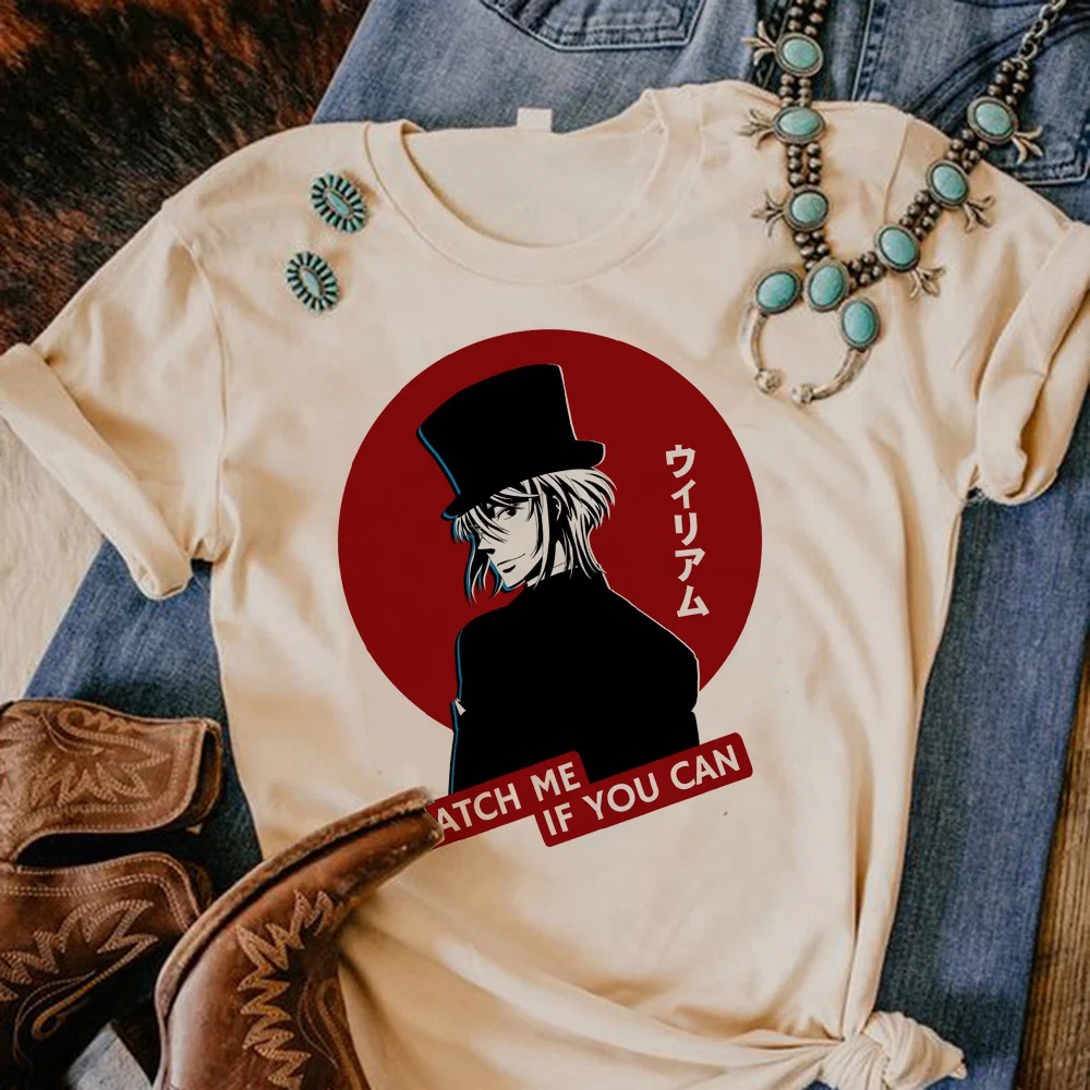 Moriarty the Patriot t-shirt da donna divertente top femminile manga anime abbigliamento