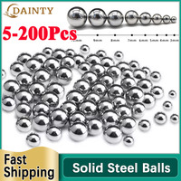 5-200pcs Steel Balls solid Iron Ball Diameter 6mm 6.5mm 7mm 7.5mm 8mm 8.5mm 9mm 9.5mm 10mm 11mm 12mm