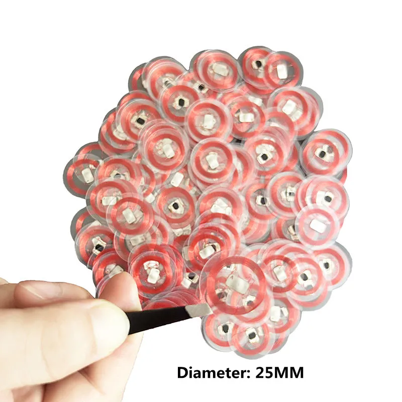 CUID Tag Gen2 electronic rewritable smart key NFC clone token 13.56Mhz 1K S50 ISO14443 changeable Transparent Coin Magic Card