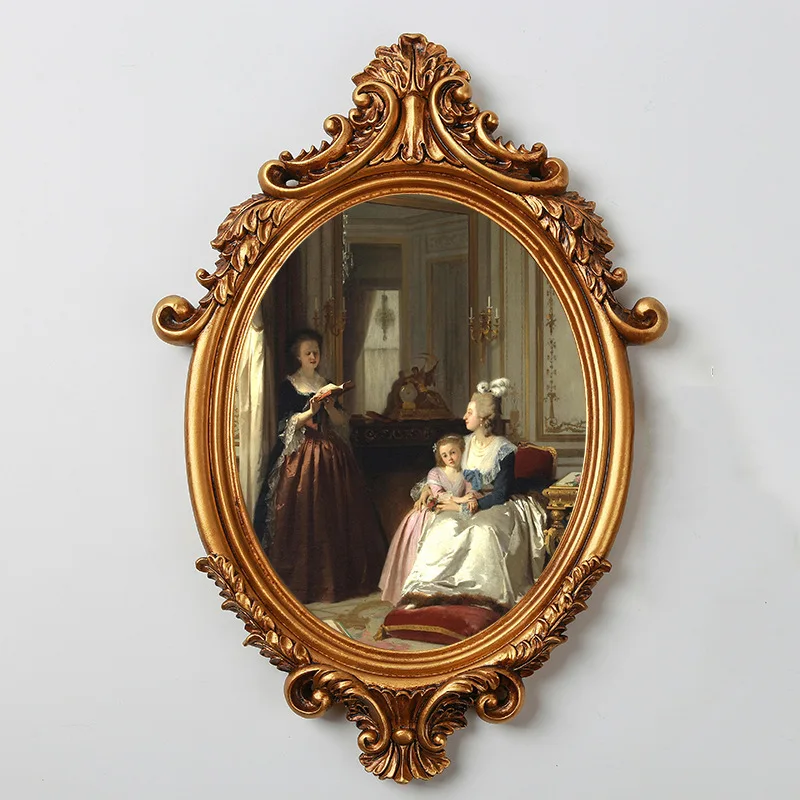 

Mutihome Room Decoration Gallery Resin Vintage Photo Frame Made Of Antique Gold French Picture Frames Home Decor Items 26x2x38cm