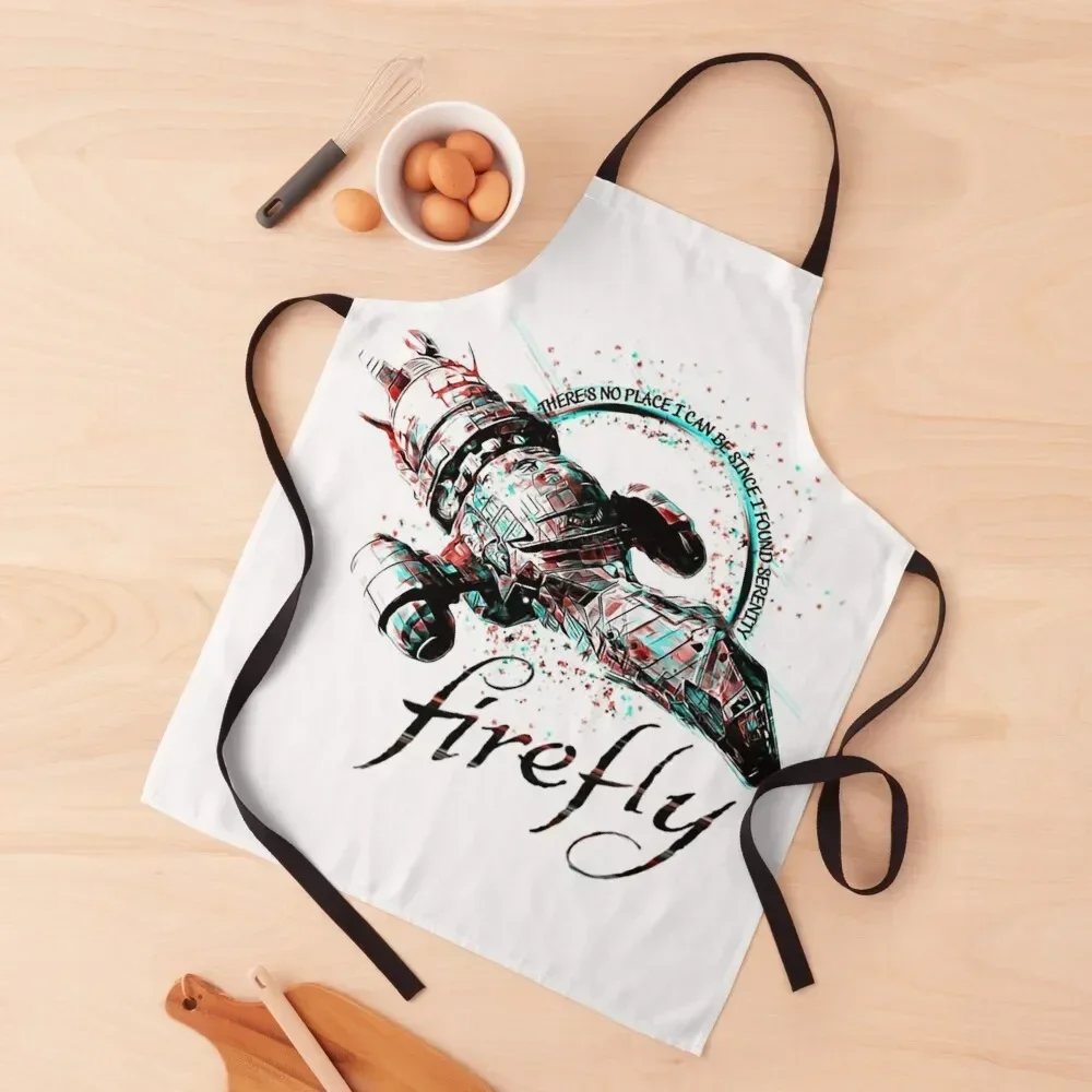 

Firefly-Serenity Apron New year's Men kitchen women's kitchens kitchen clothes Apron