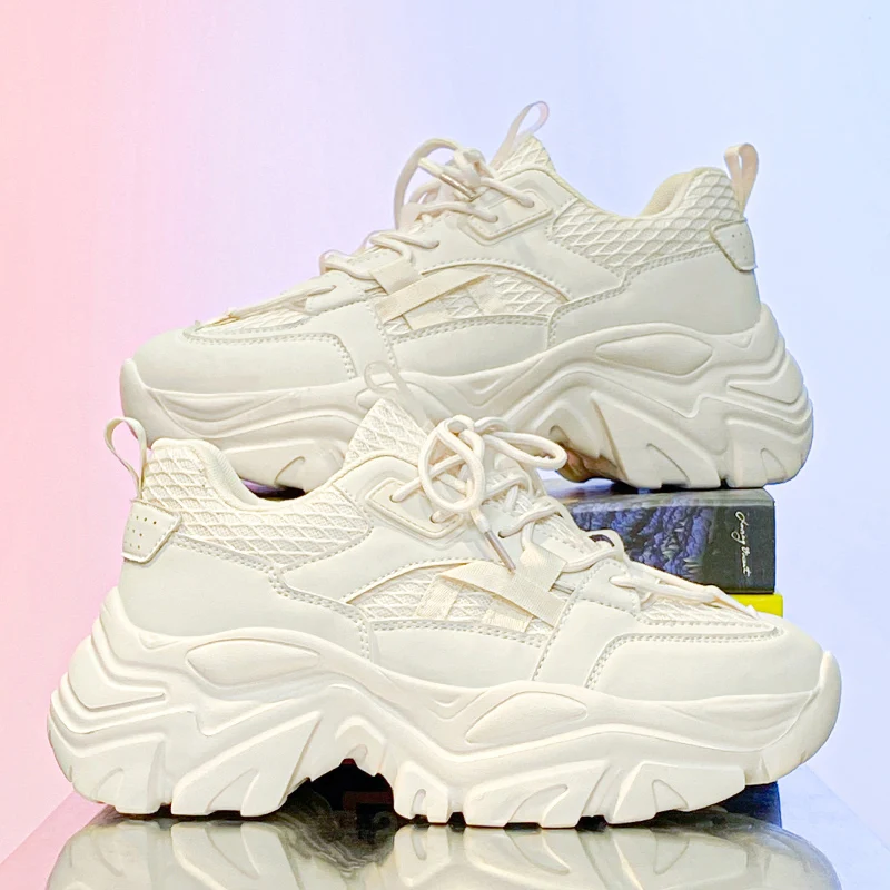 Men Sneakers Hidden Heels Elevator Shoes Plus Size 45 46 Heightening Shoes For Men Fashion Breathable Walking Sports Taller Shoe