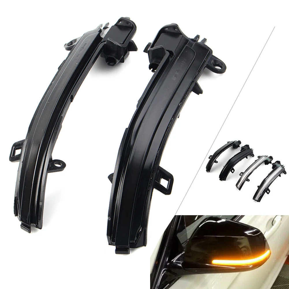 2Pcs Car Dynamic Turn Signal Mirror Sequential Light For BMW 1 2 3 4 Series F20 F21 F22 F23 F30 F31 F34 F32 F33 F36 X1 E84