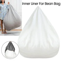 OTAUTAU Replacement Pouf Mesh Inner Liner Cover Without Filling Removable Washable Lazy Sofa Insert for Bean Bag Puff Couch Sac