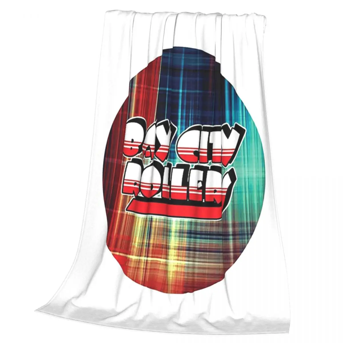 Bay City Rollers Blanket Soft Warm Flannel Throw Blanket Cover for Bed Living room Picnic Travel Home Couch