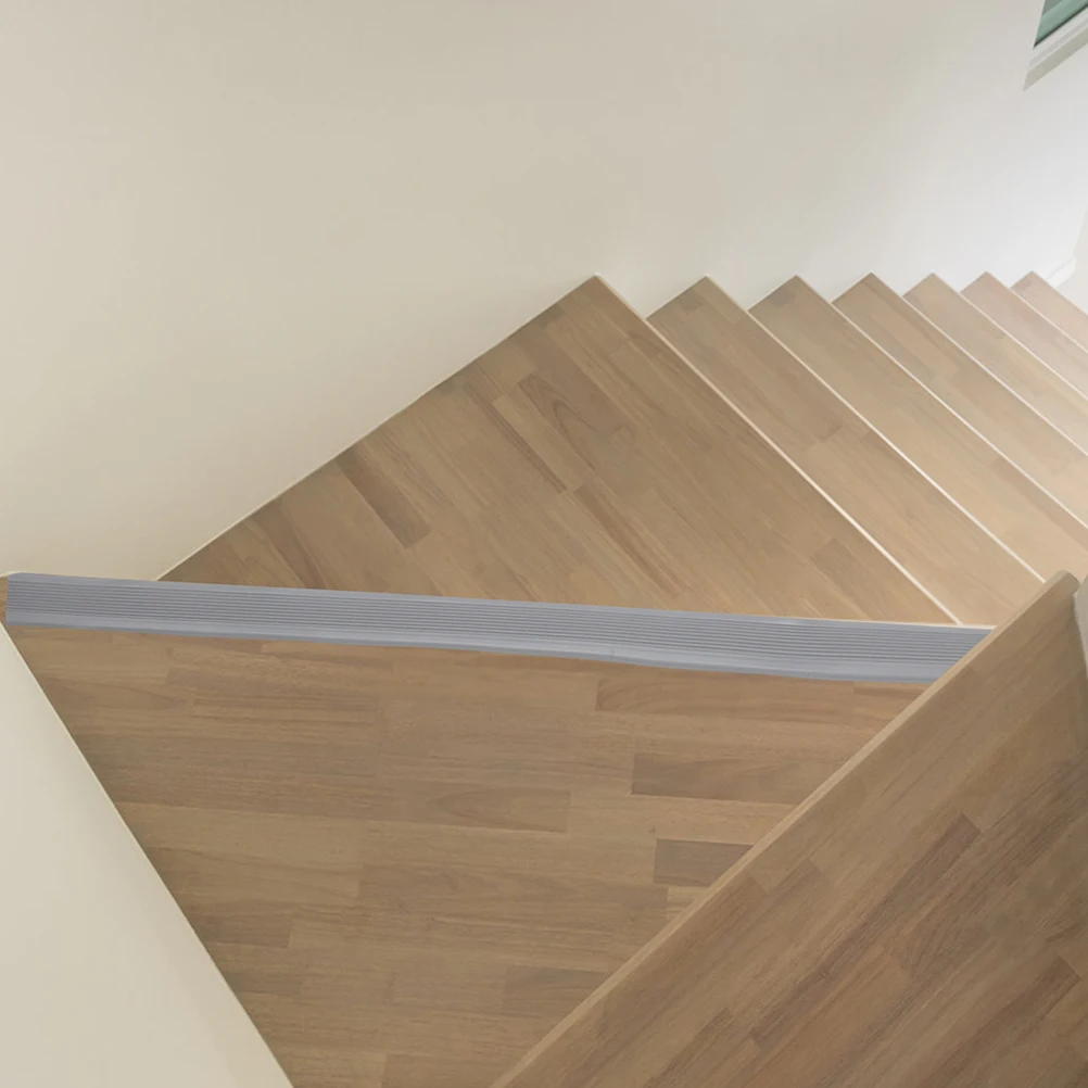 Striscia antiscivolo per scale Nastro antiscivolo in PVC impermeabile Nastro antiscivolo facile da installare per la protezione delle gradini delle scale per interni ed esterni