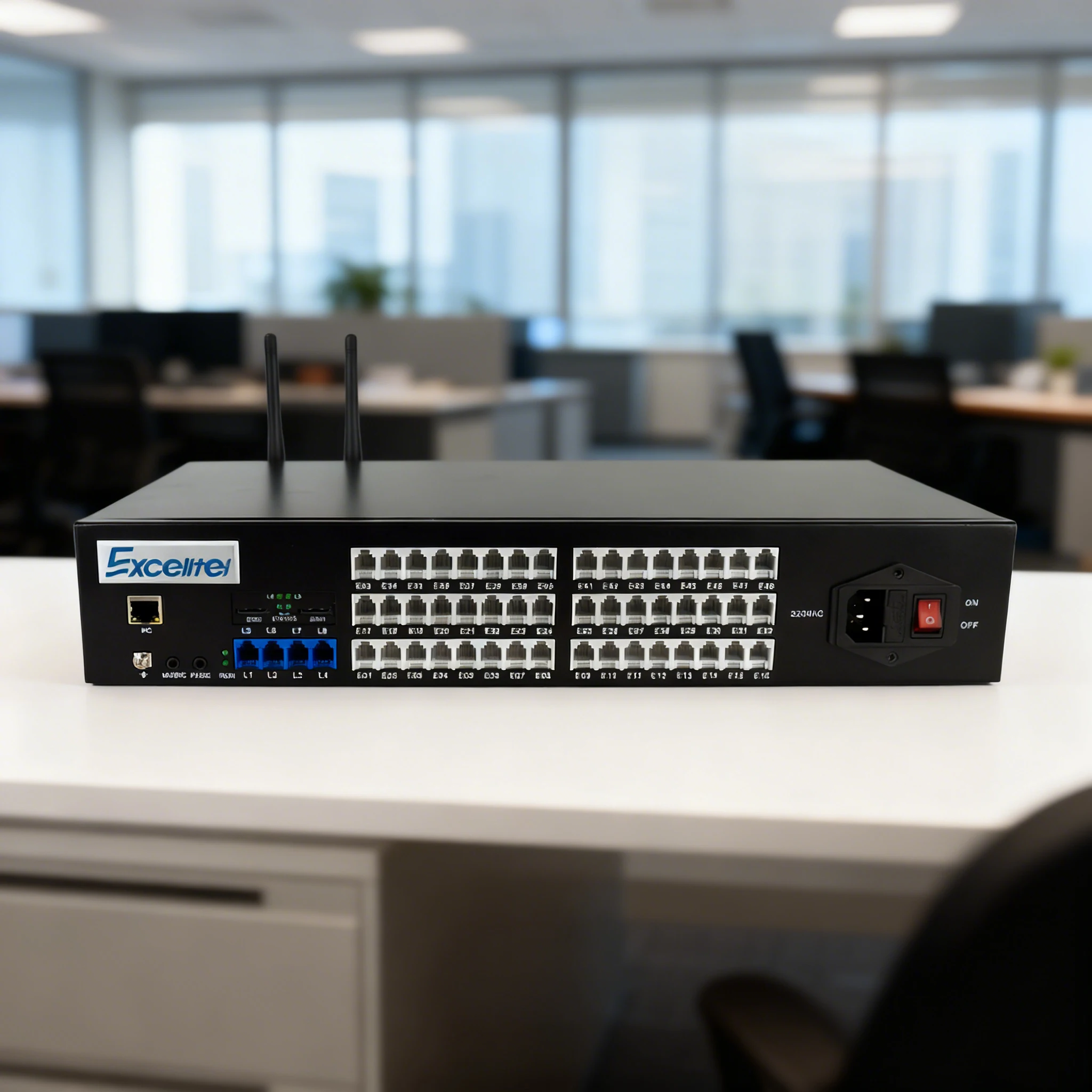 

Телефонный аппаратный комплекс Excelltel 2 GSM в 4G, АТС TP848-432, операторская интерком-система