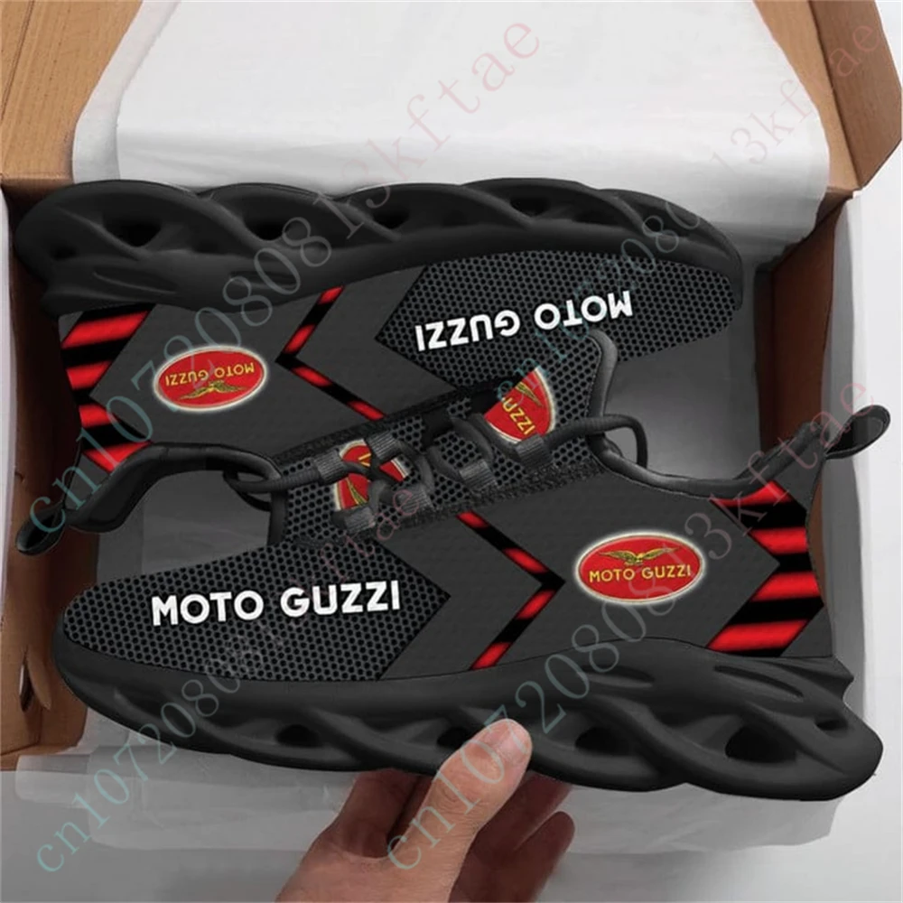 Moto Guzzi Male Sneakers Big Size Comfortable Men's Sneakers Lightweight Unisex Tennis Shoes Sports Shoes For Men Custom Logo