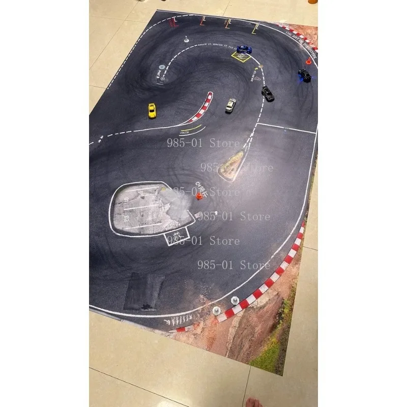 Professional Drift Track Mosquito Car Track 1/28 MINI-Z RW00 DRZ GLD BMX Mosquito Car Simulation