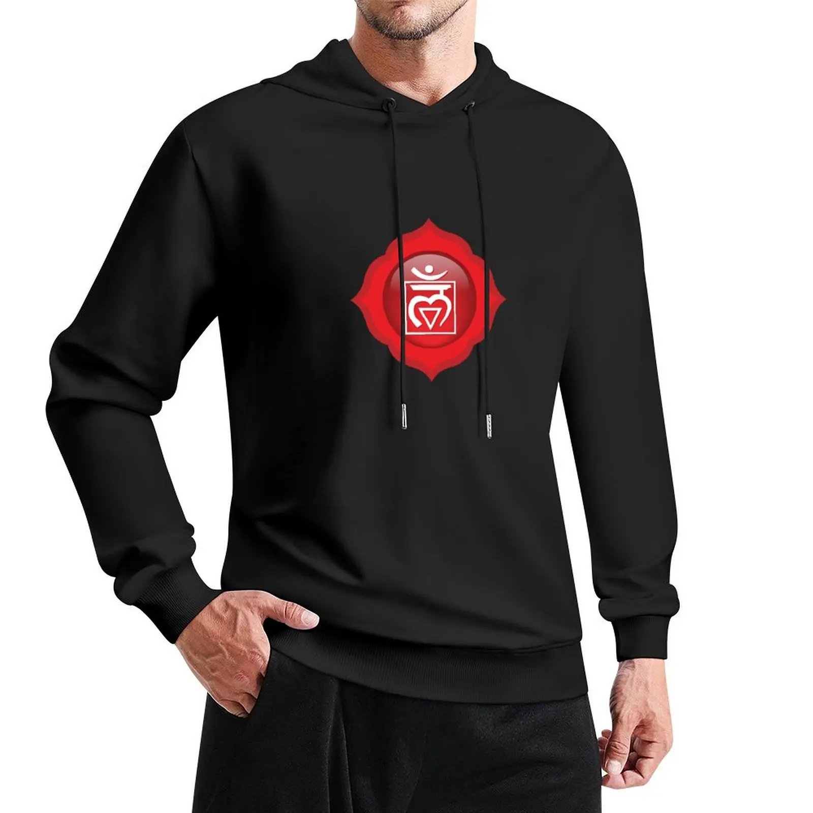 Root Chakra Symbol - 06 Pullover Hoodie clothes for men pullover hoodies