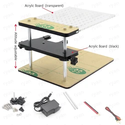 Newest ECU Board Bracket LED BDM Frame With 4 Probe Pen ECU Modified For KESS For KTAG FGTECH Auto ECU Chip Tuning Tool